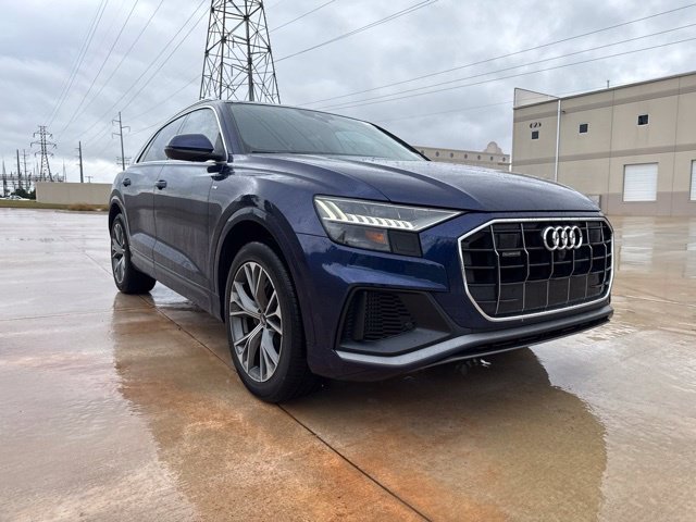 Used 2021 Blue Audi 55 Premium Plus image 3