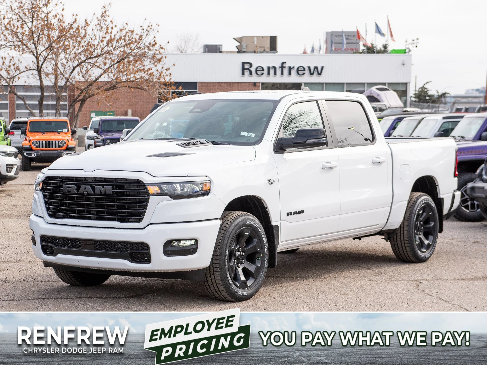 New 2026 White RAM Sport* image 1