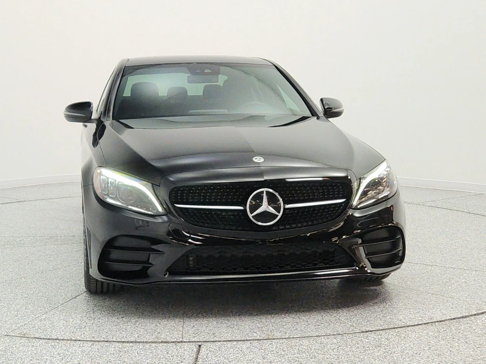 Certified Used 2021 Black Mercedes-Benz C 300 Sedan image 2