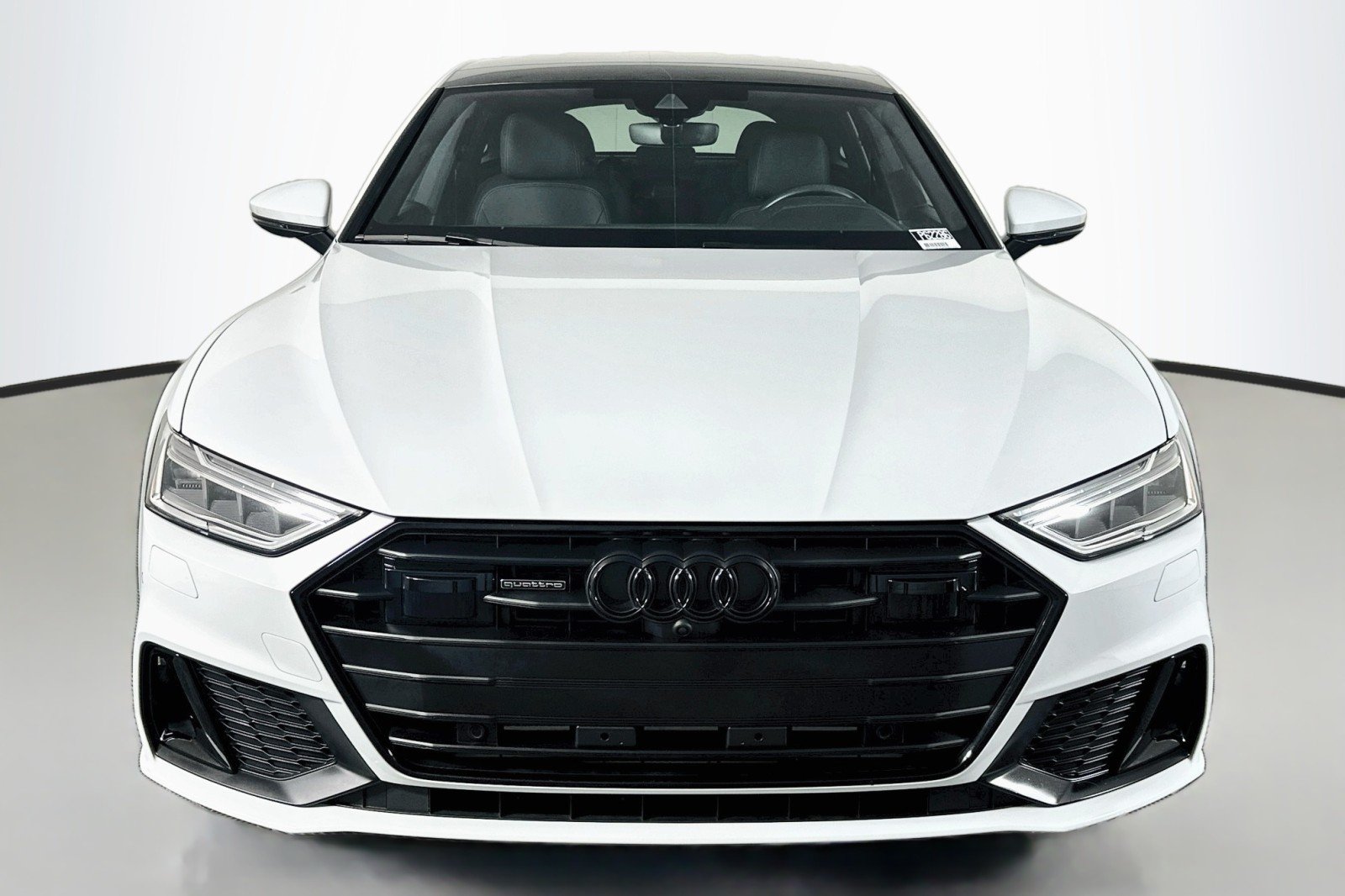 Used 2023 Glacier White Metallic Audi Premium image 2