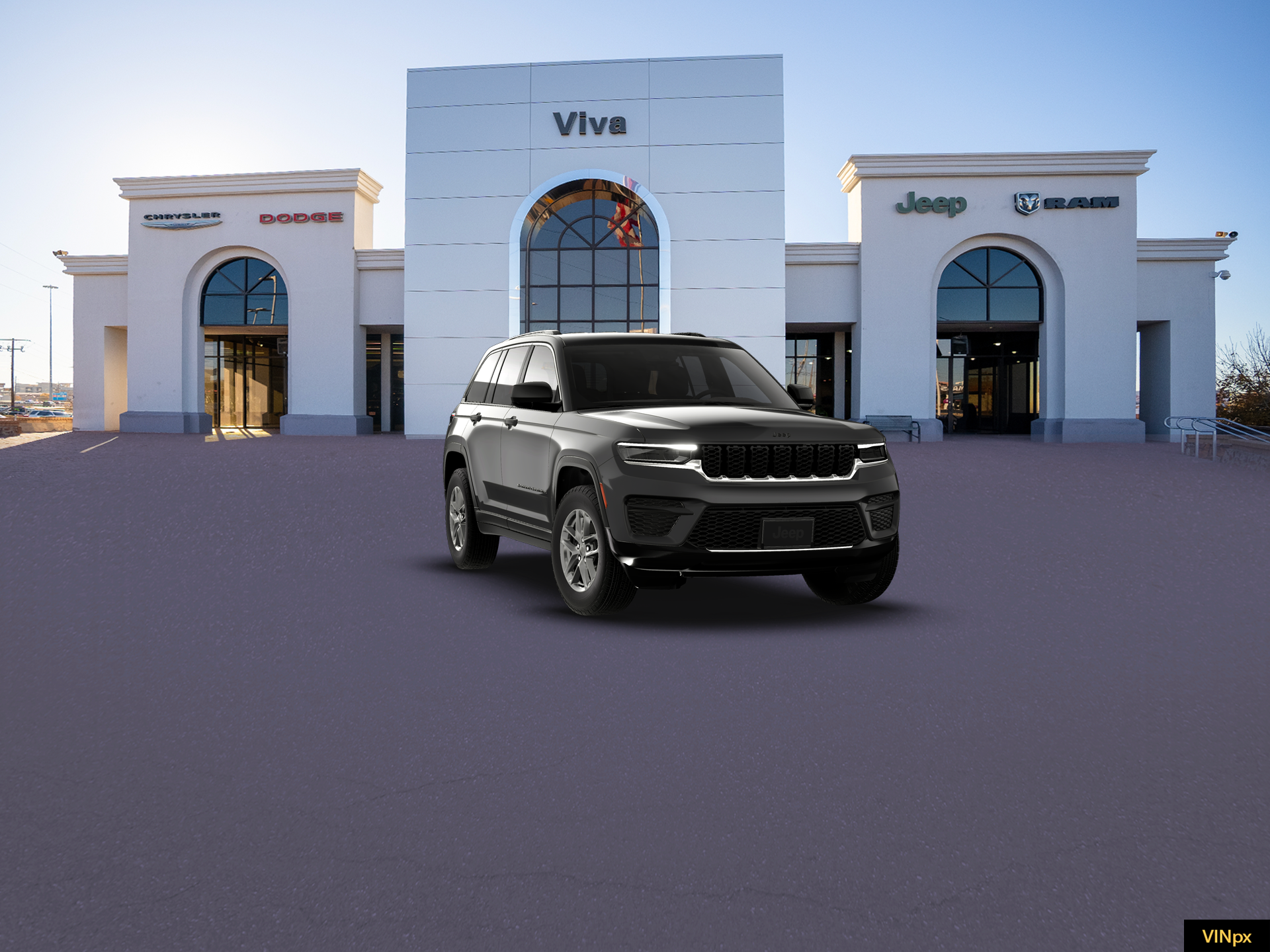 New 2026 Baltic Gray Metallic Clear-Coat Exterior Paint Jeep Laredo image 16