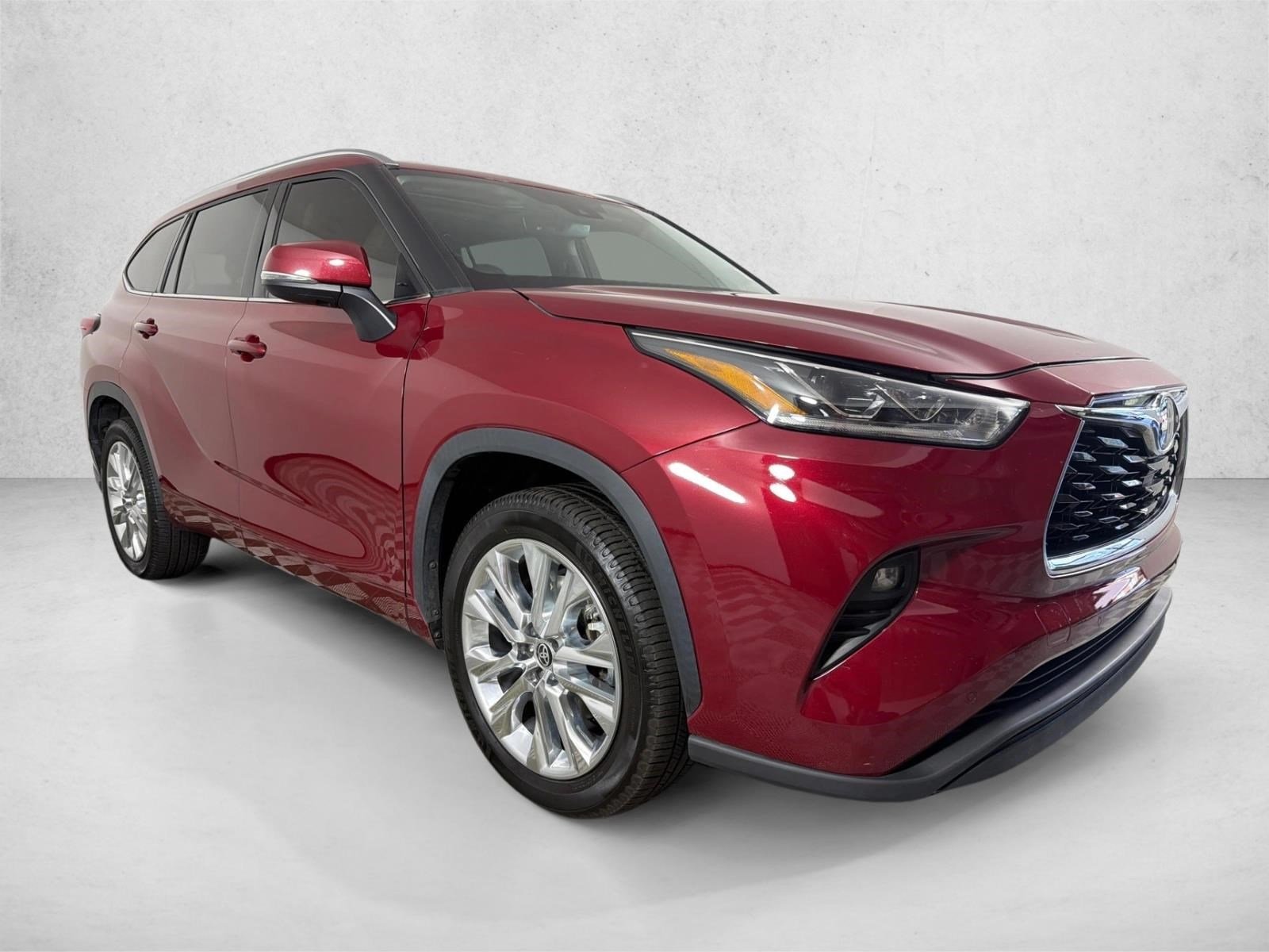 Used 2021 Ruby Flare Pearl Toyota Limited image 1