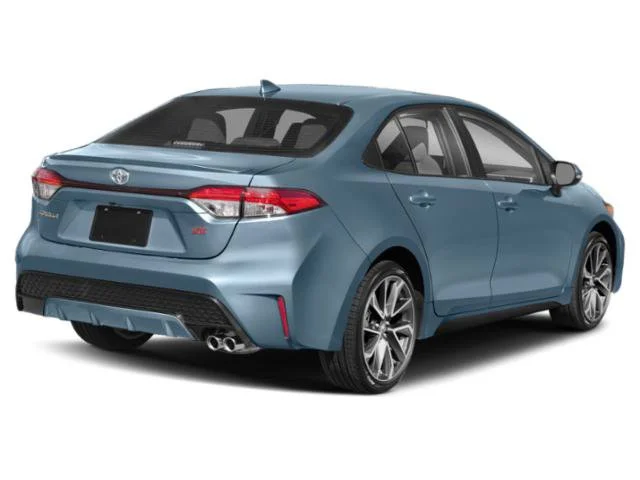 Used 2020 Barcelona Red Metallic Toyota SE image 2