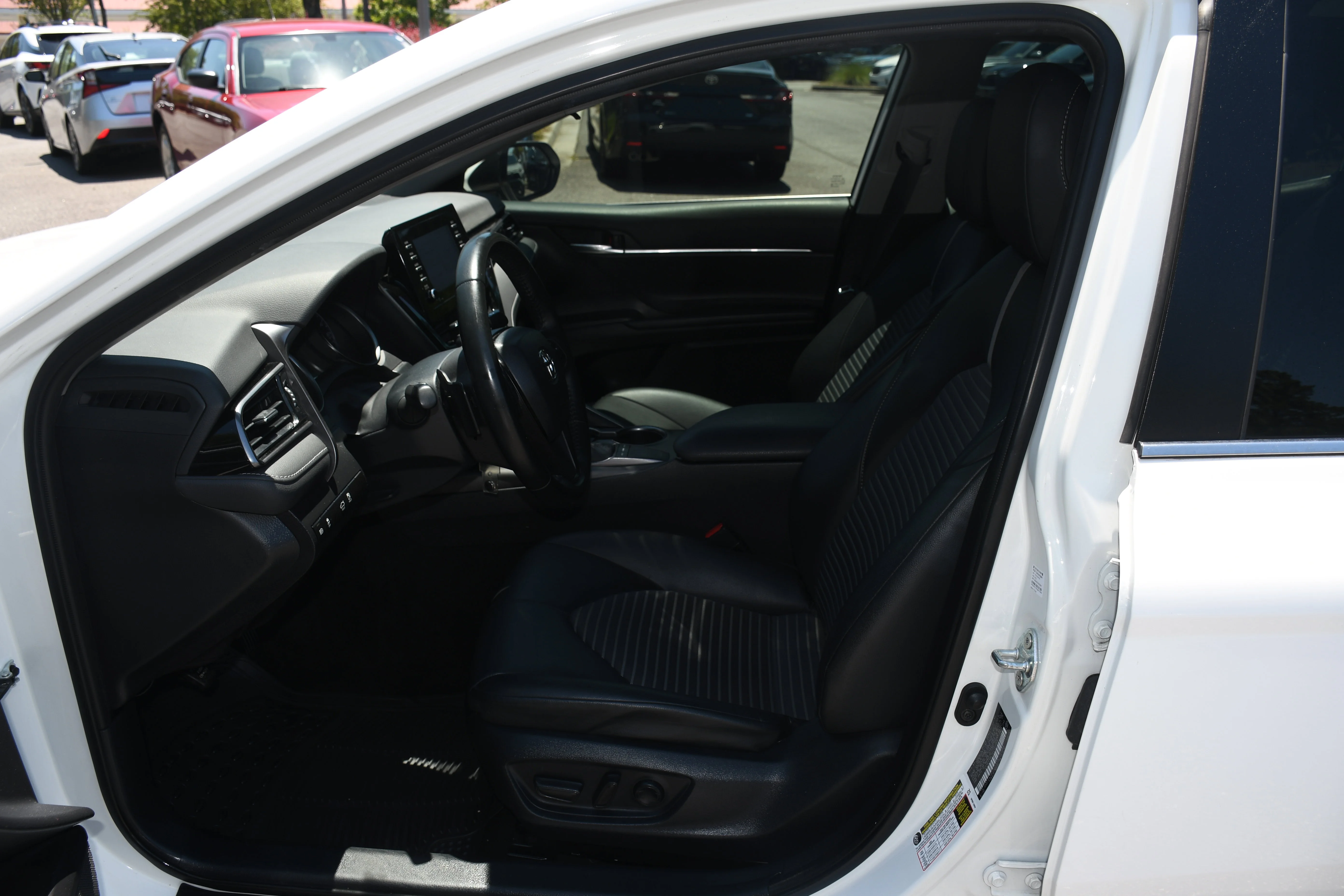 Used 2023 White Toyota SE image 7