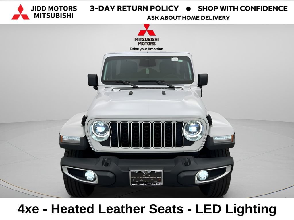Used 2025 Jeep Wrangler 4xe Sahara 4XE with VIN 1C4RJXP67SW602434 for sale in Des Plaines, IL
