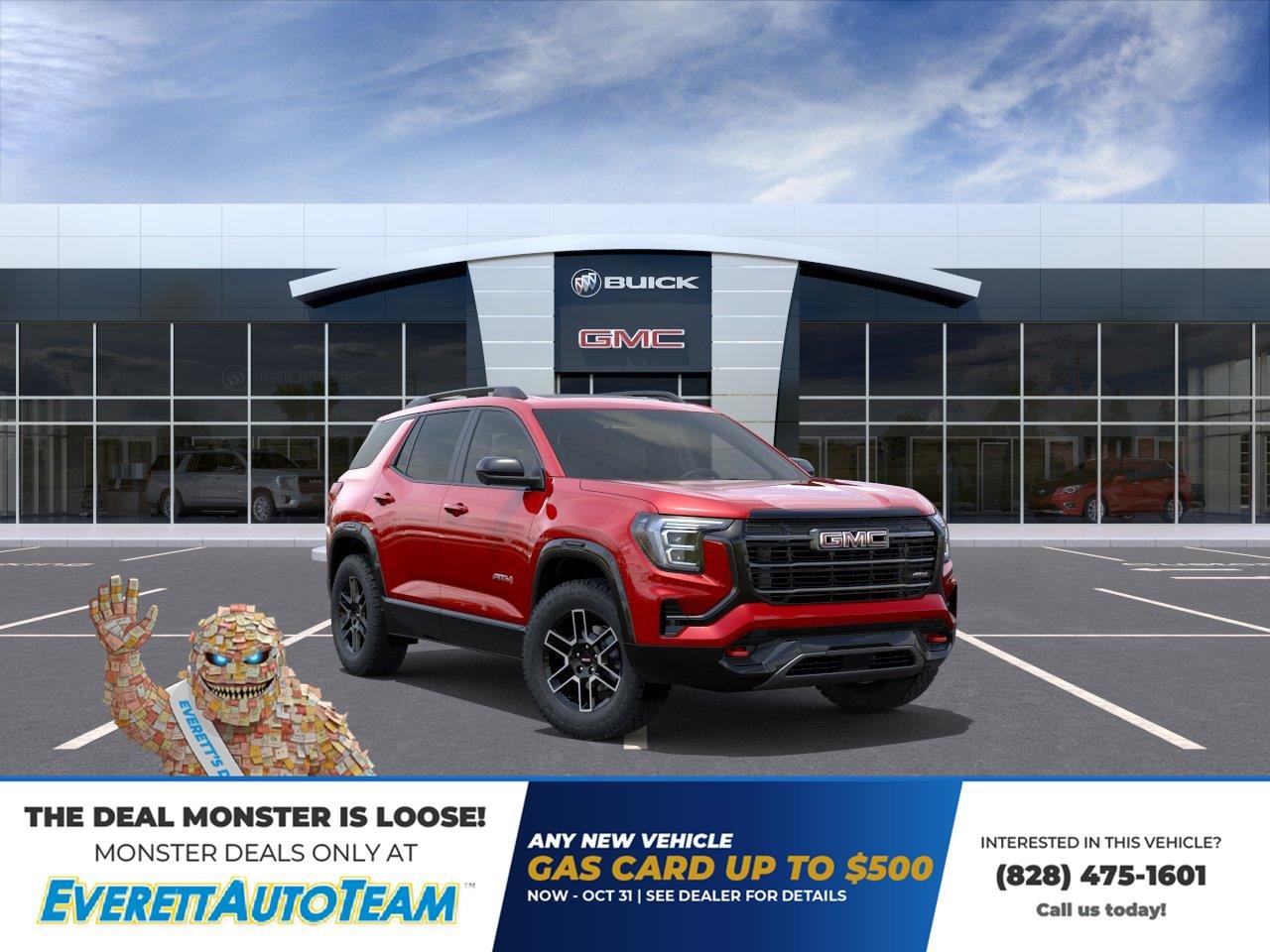 New 2027 Volcanic Red Tintcoat GMC AT4 image 1