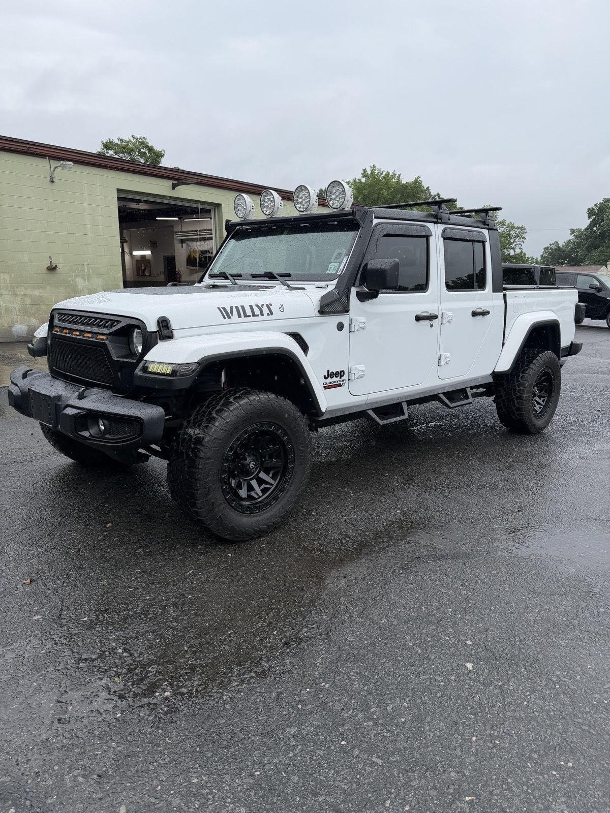 Used 2022 Bright White Clearcoat Jeep Willys Sport image 5