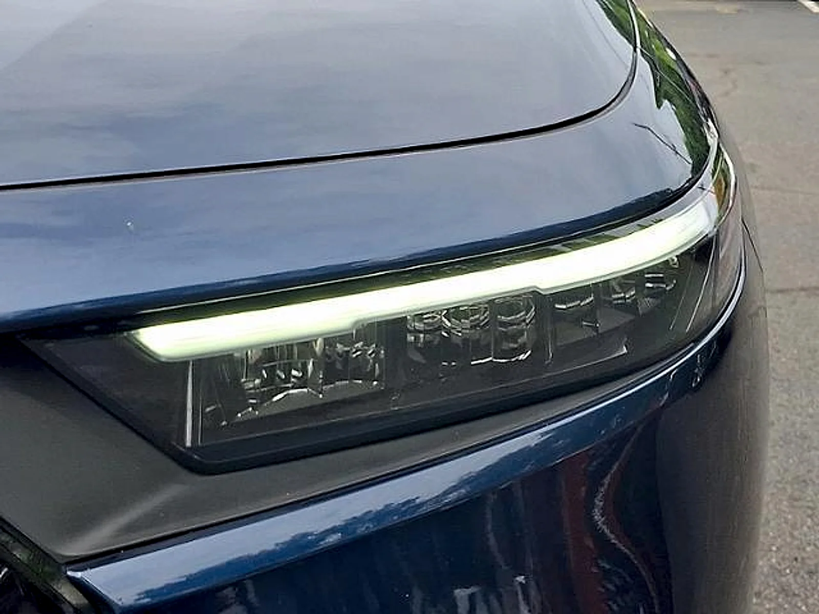 Used 2024 Canyon River Blue Metallic Honda EX image 27