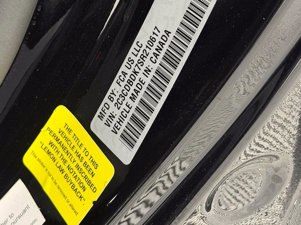 Used 2025 Black Dodge R/T Scat Pack image 22