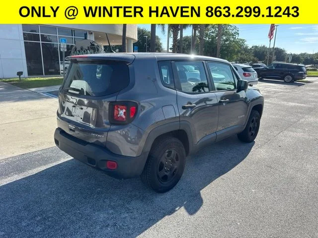 Used 2018 Jeep Renegade Sport with VIN ZACCJBABXJPJ00993 for sale in Winter Haven, FL