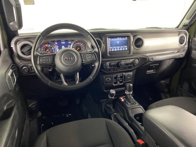 Used 2022 Green Jeep Unlimited Willys image 17