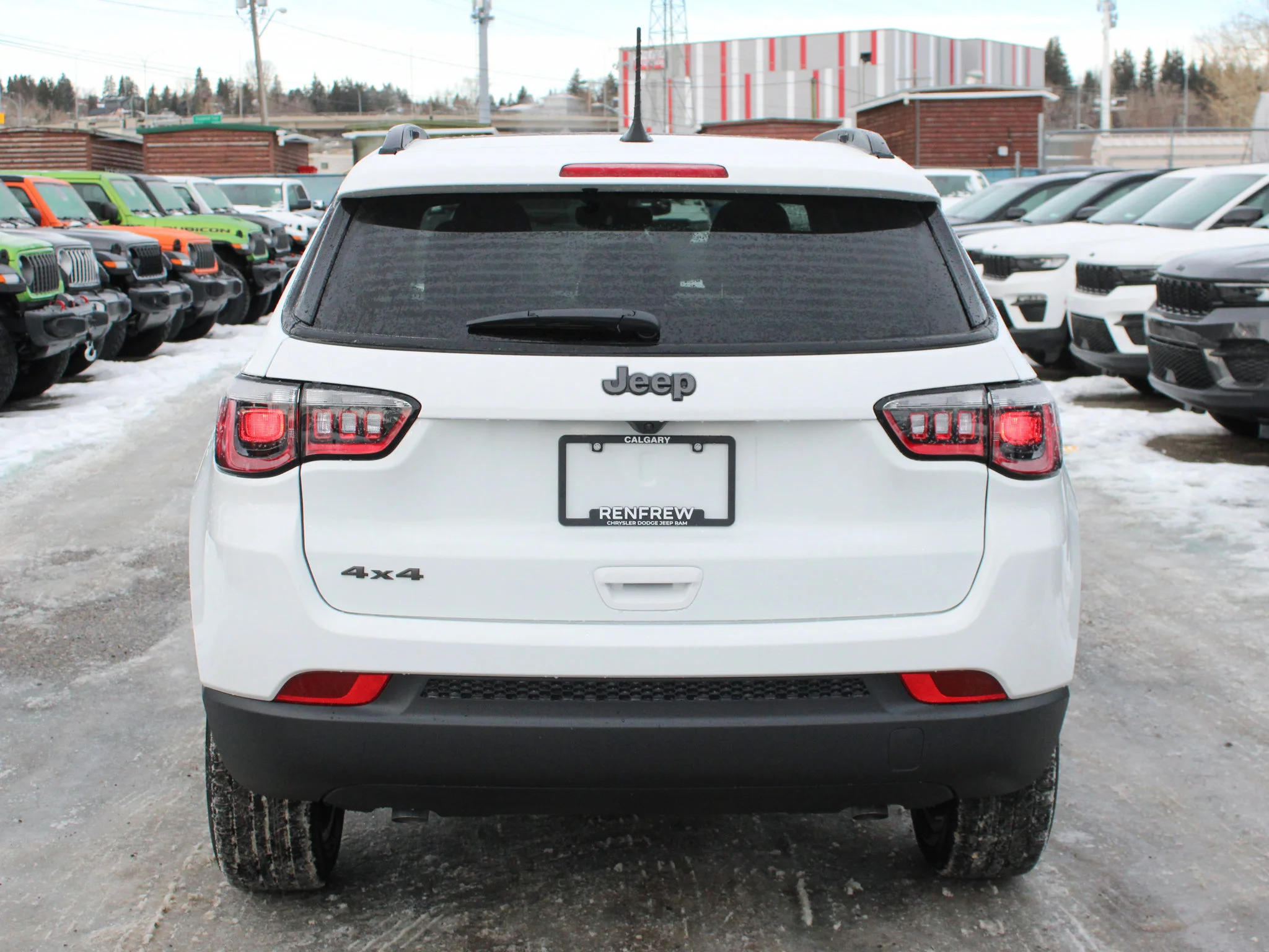 New 2026 White Jeep North* image 3