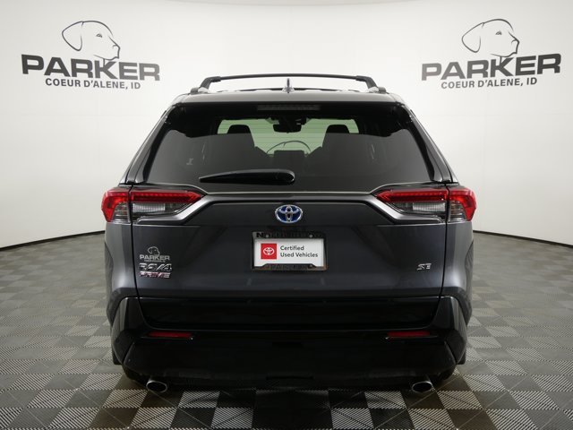 Certified Used 2021 Magnetic Gray Metallic Toyota SE image 6
