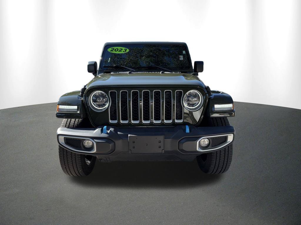 Used 2023 Green Jeep Sahara 4xe image 14