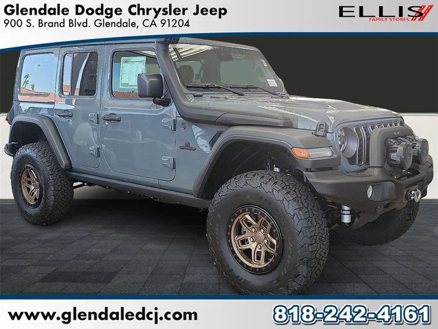 New 2025 Jeep Wrangler Rubicon Sport Utility in Glendale #J256130