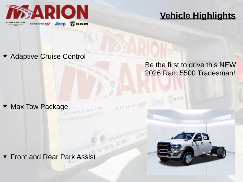 New 2026 White Ram Tradesman image 5