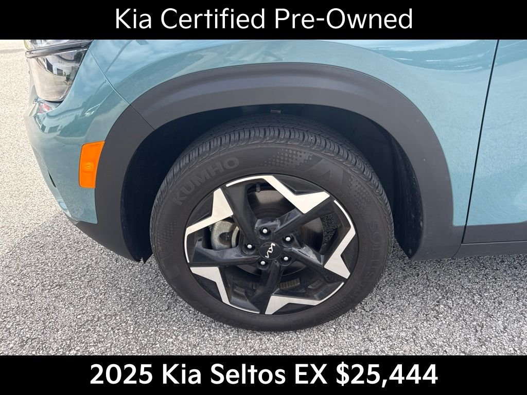 Certified Used 2025 Blue Kia EX image 10