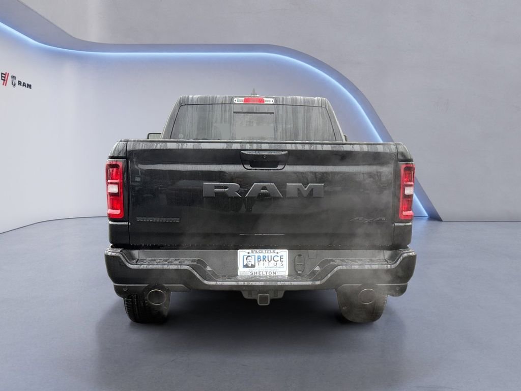 New 2026 Diamond Black Crystal Pearl-Coat Exterior Paint RAM Big Horn/Lone Star image 4