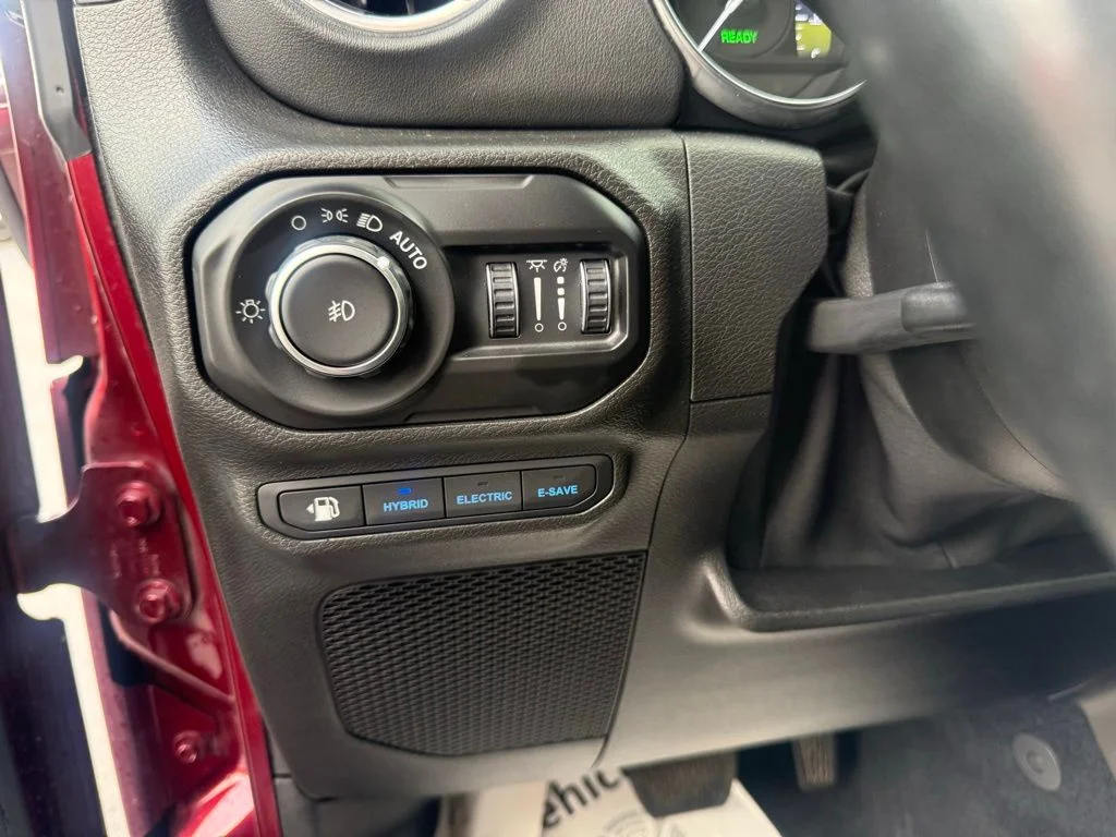 Certified Used 2021 Red Jeep Unlimited Sahara 4xe image 19
