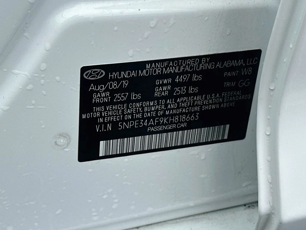 Used 2019 White Hyundai SEL image 31