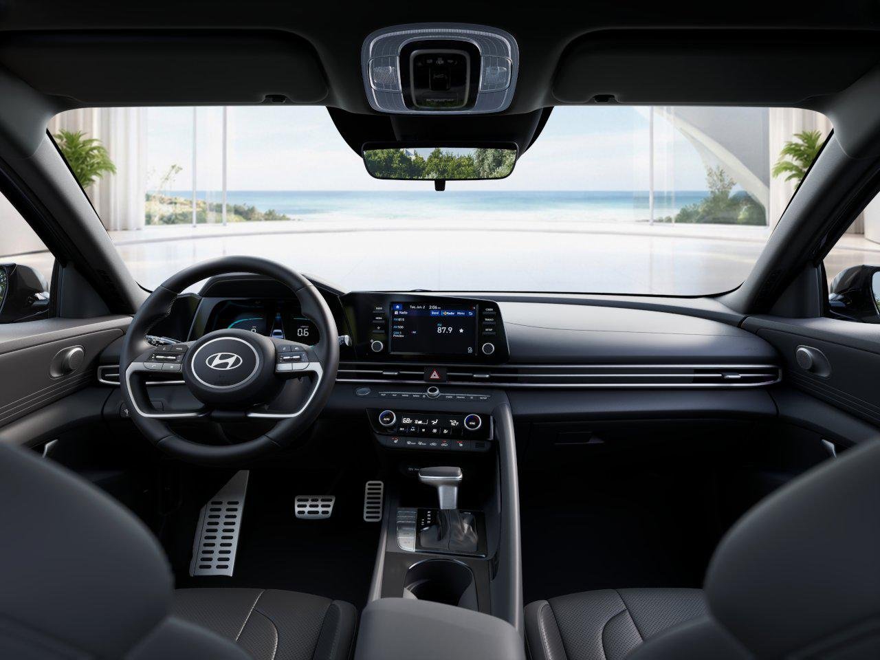 New 2026 Amazon Gray Hyundai SEL Sport Plus image 11