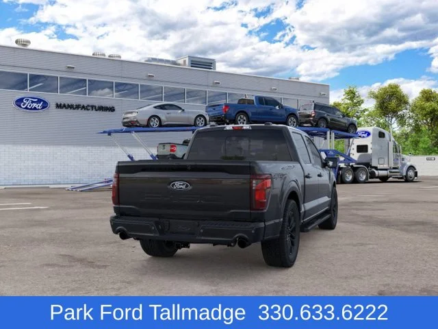 New 2026 Agate Black Metallic Ford XLT image 8