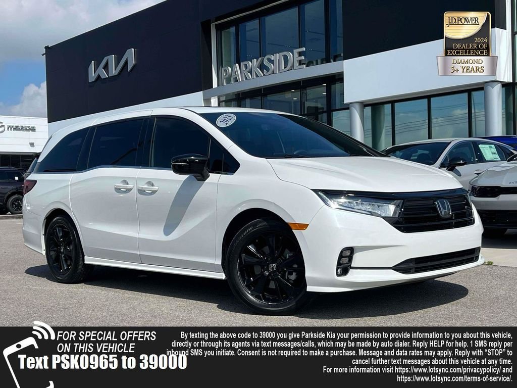 Used 2023 White Honda Sport image 1