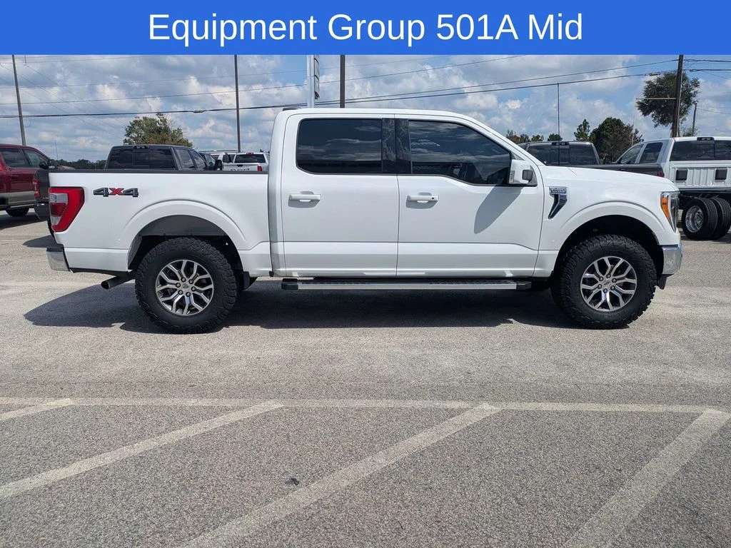 Used 2022 White Ford Lariat image 3
