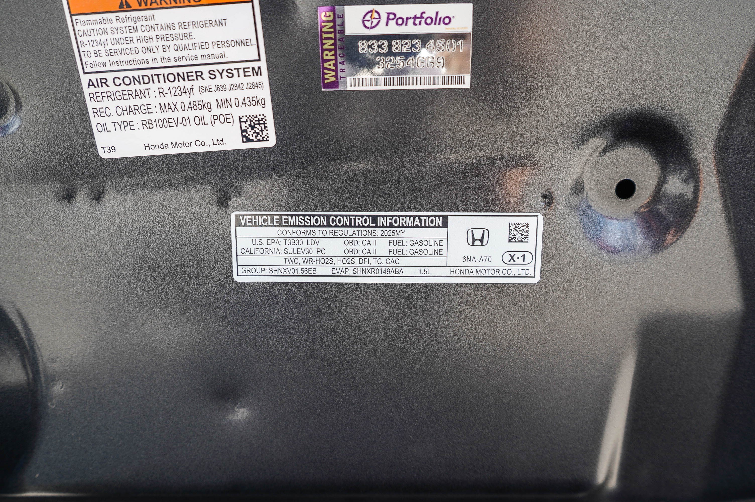 Used 2025 Meteorite Gray Metallic Honda SE image 27