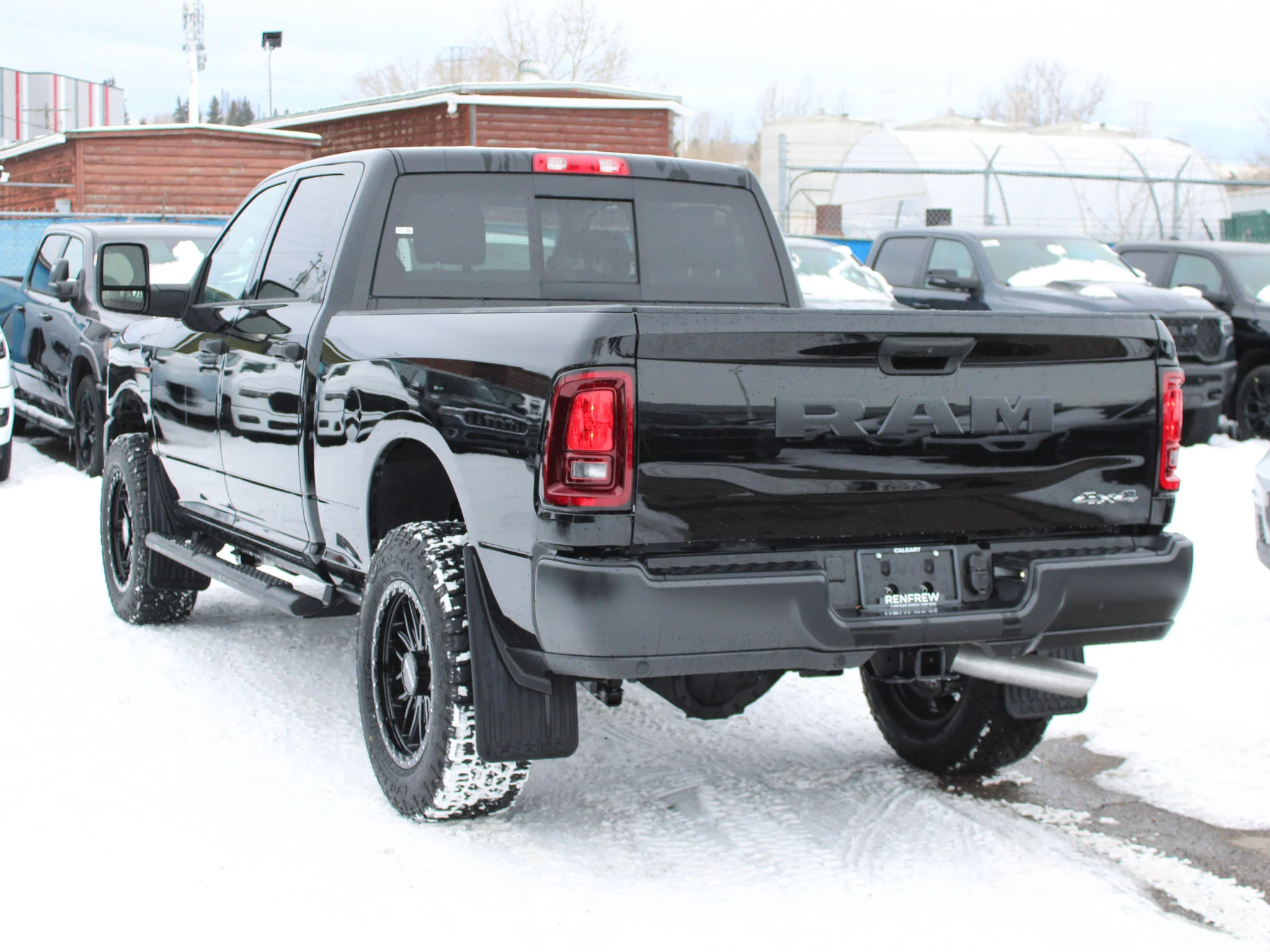 New 2026 Black RAM Tradesman*, 35 Inch Tires, Mayhem Vector Wheels image 22