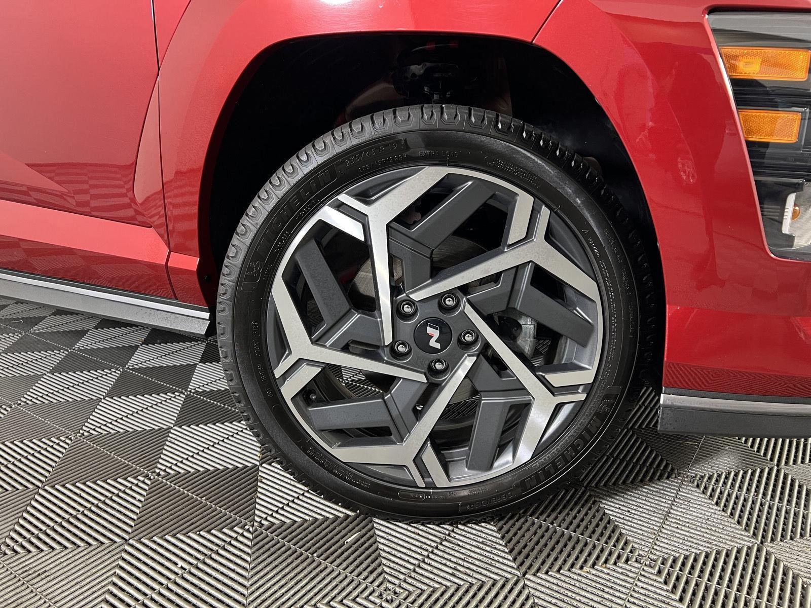 Used 2024 Ultimate Red Metallic w/Black Roof Hyundai N Line image 11