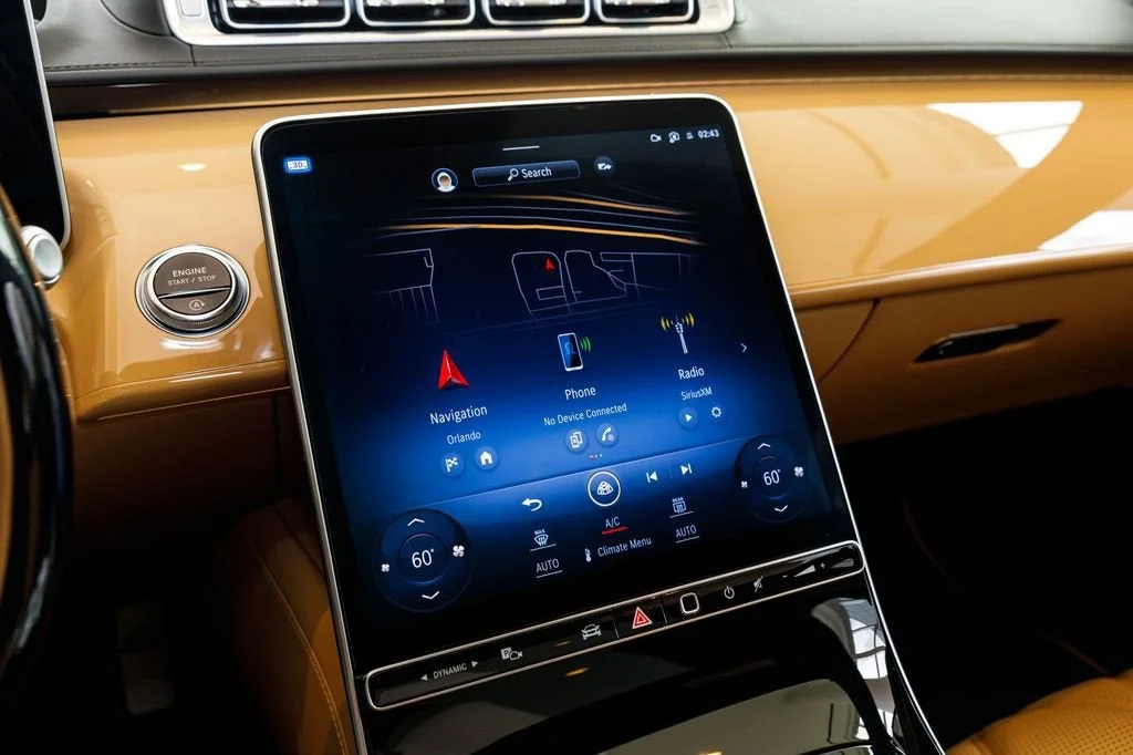 Used 2023 Obsidian Black Metallic / Colorado Beige Mercedes-Benz Maybach S 680 image 36