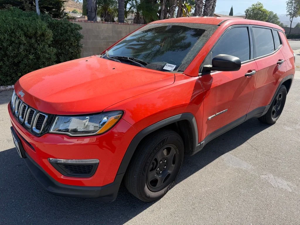 Used 2018 Orange Jeep Sport image 4