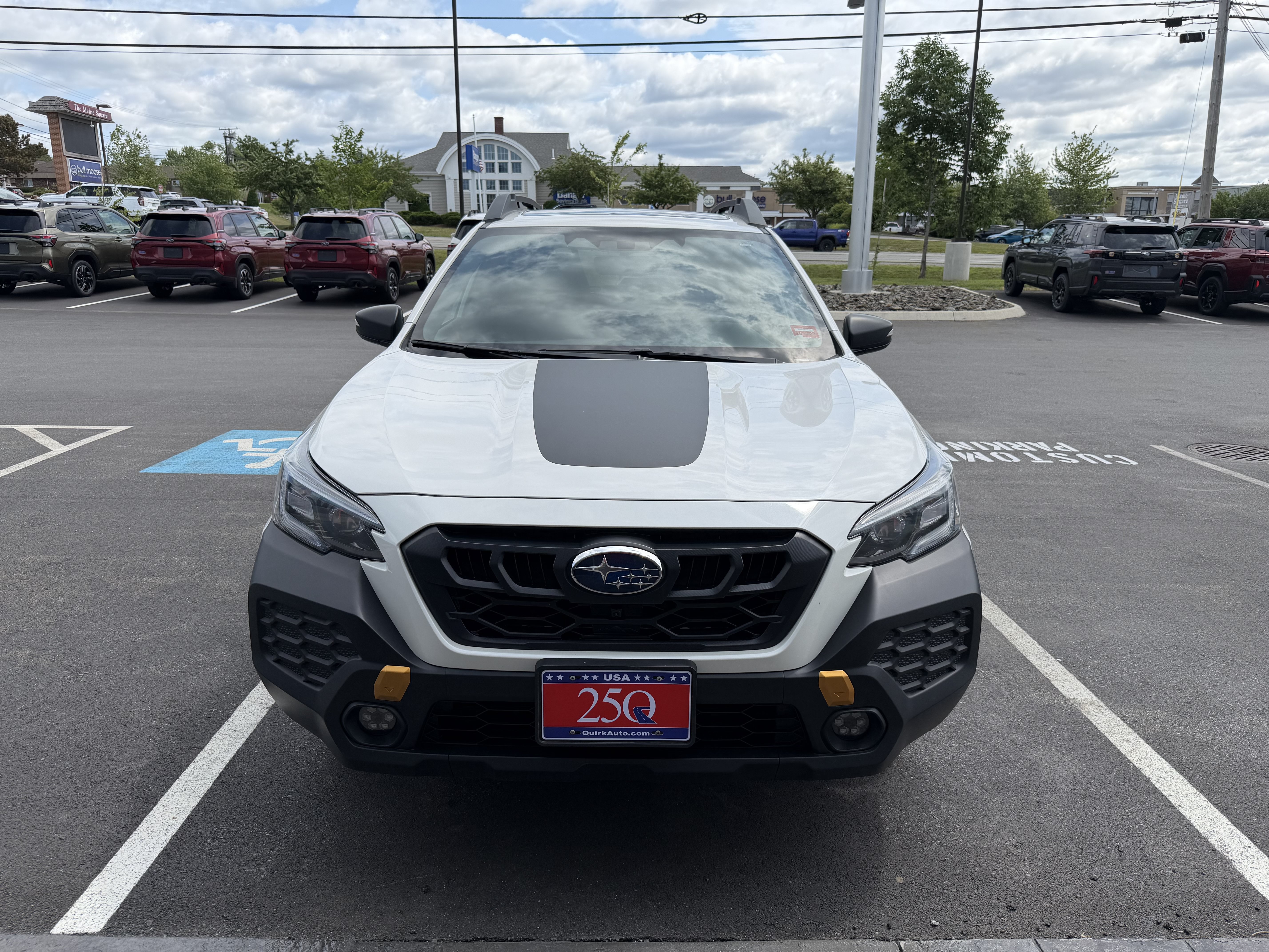 Used 2024 Crystal White Pearl Subaru Wilderness image 8