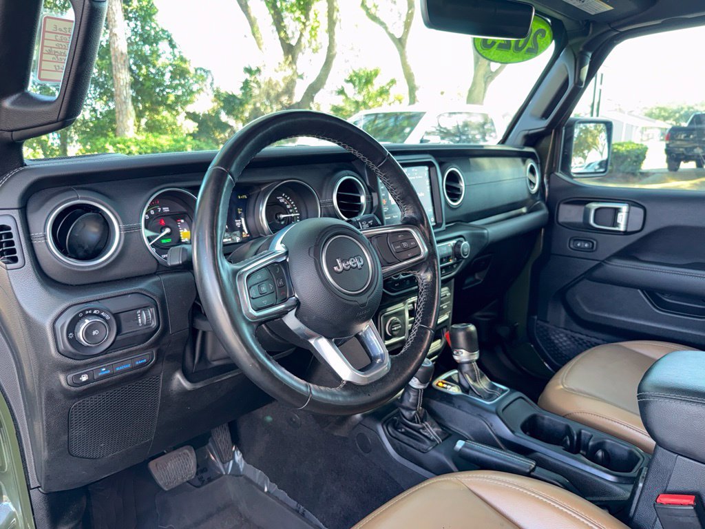 Used 2023 Green Jeep Sahara 4xe image 31