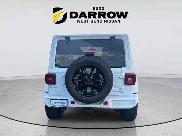 Used 2021 White Jeep Unlimited Sahara High Altitude image 4