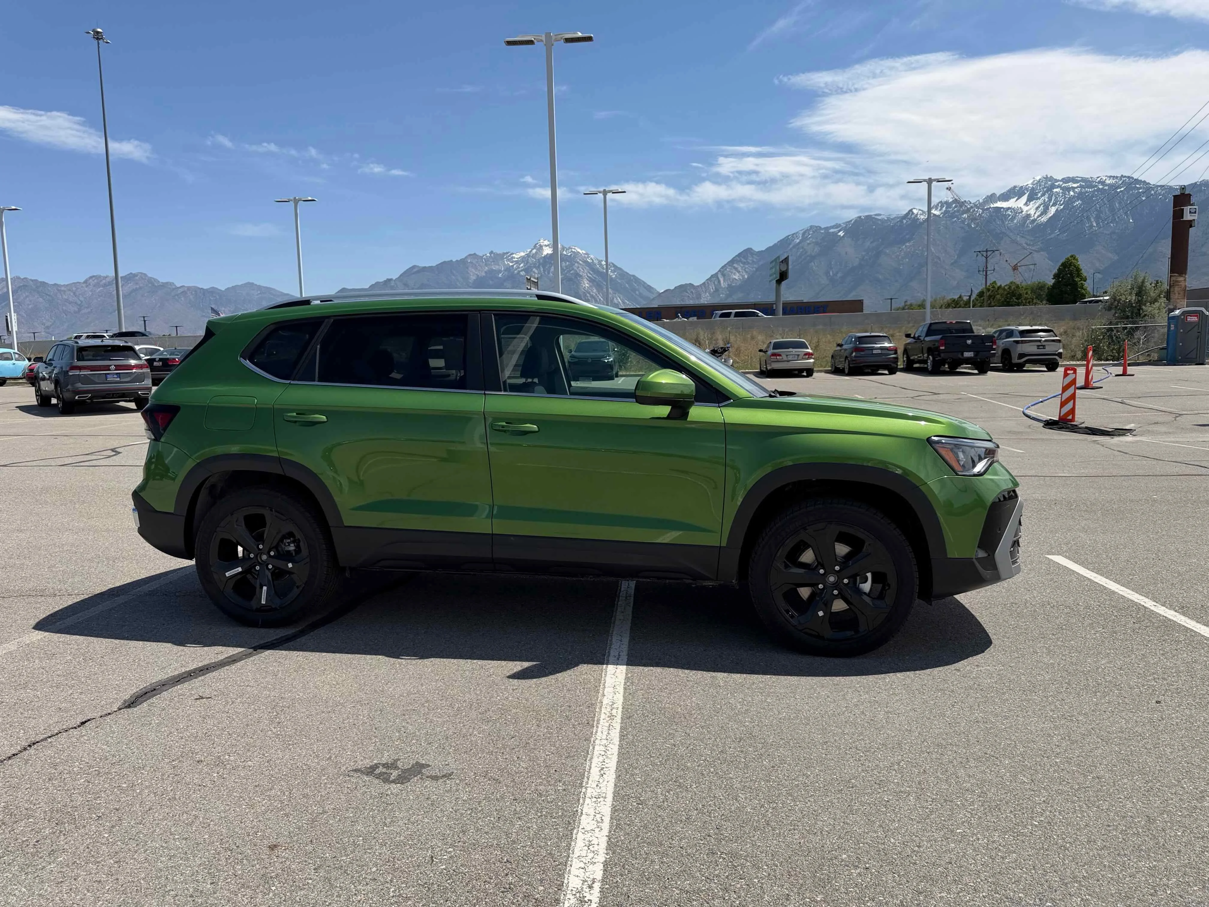 New 2026 Moss Green Volkswagen SEL image 8