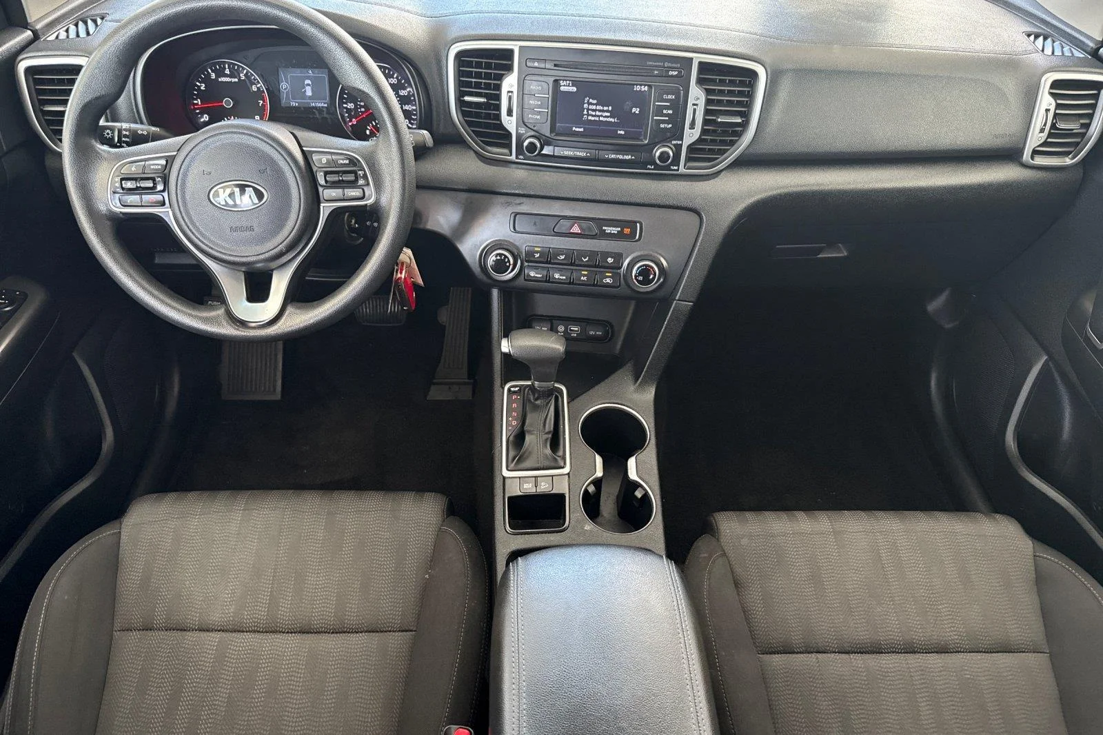 Used 2019 Black Cherry Kia LX image 13