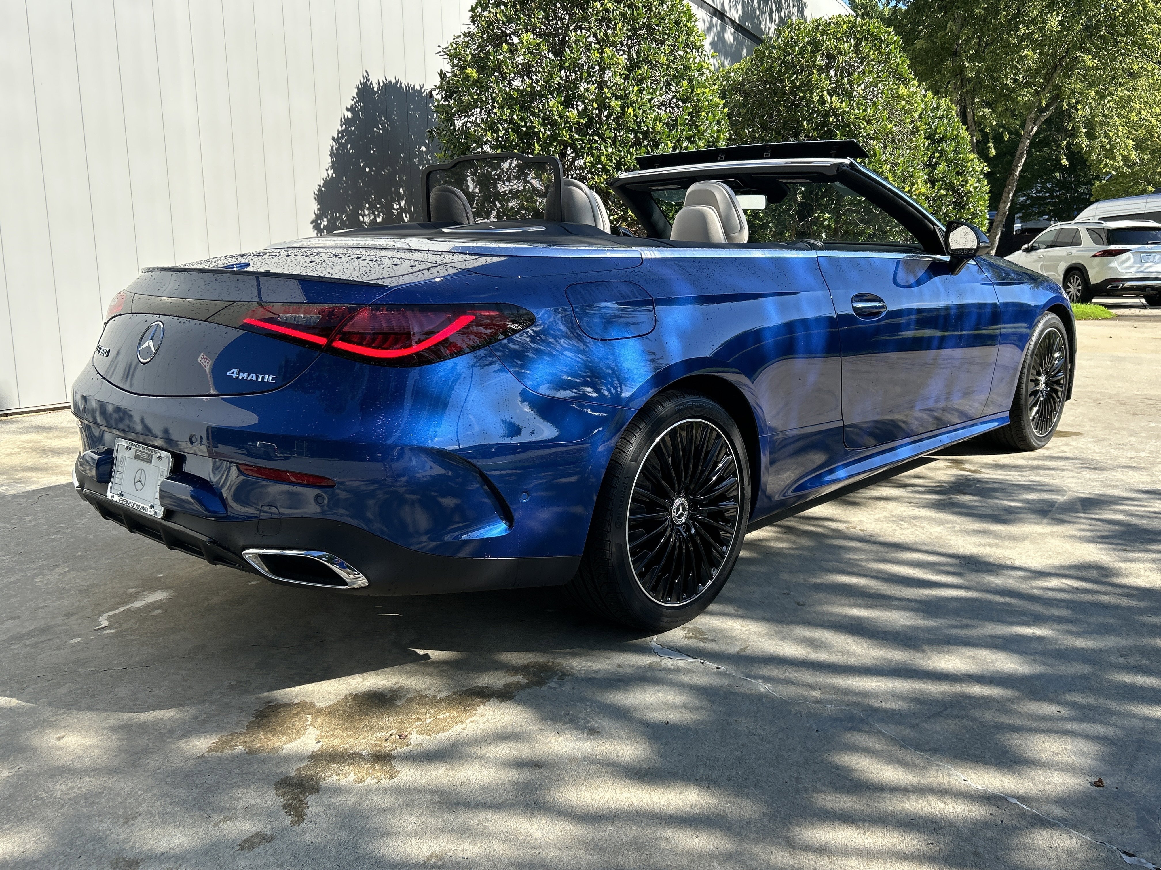 Certified Used 2025 Sterling Blue Metallic Mercedes-Benz CLE 300 4MATIC® Cabriolet image 12