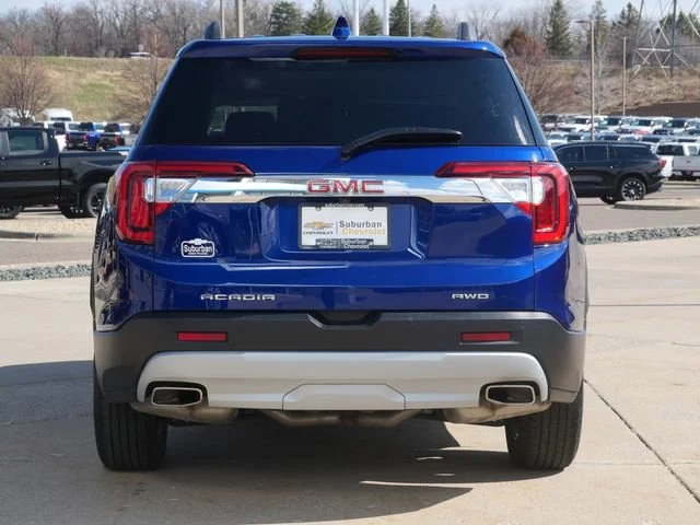Used 2023 Ultra Blue Metallic GMC SLE image 6