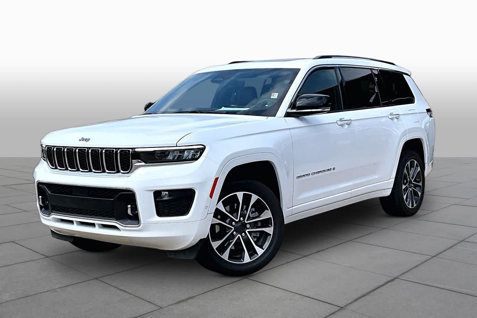 Used 2023 Bright White Clearcoat Jeep Overland image 2