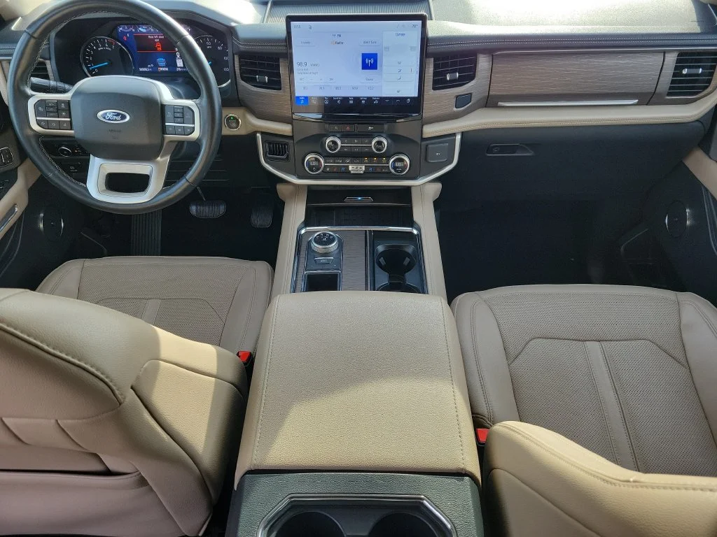 Used 2024 Dark Matter Gray Metallic Ford Limited image 9
