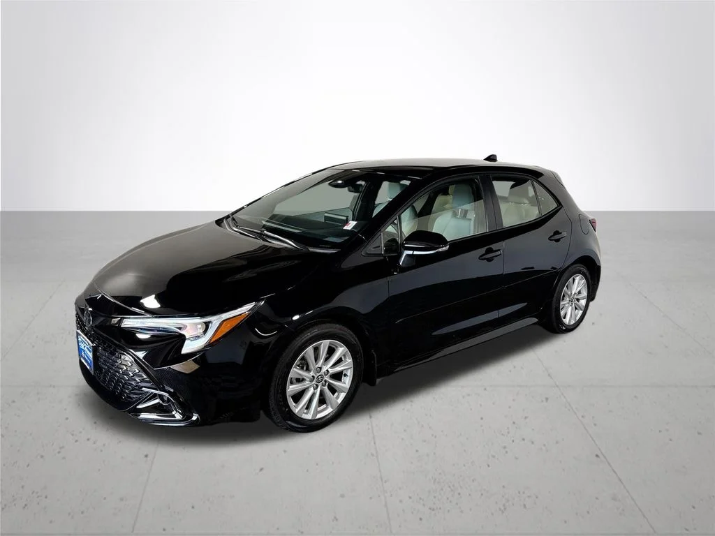 Used 2024 Black Toyota SE image 2