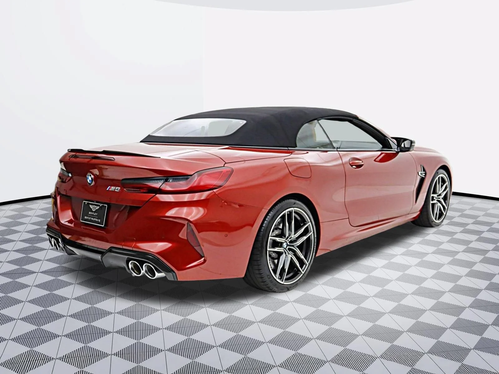 Used 2020 Motegi Red Metallic BMW Convertible image 25