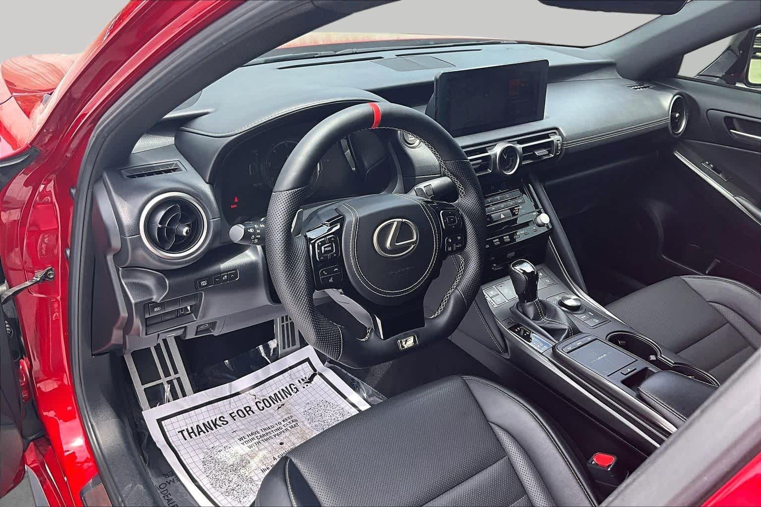 Used 2021 Infrared Lexus F SPORT image 17