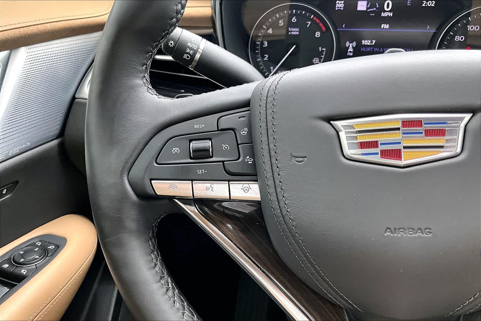 Used 2024 Crystal White Tricoat Cadillac AWD Premium Luxury image 24