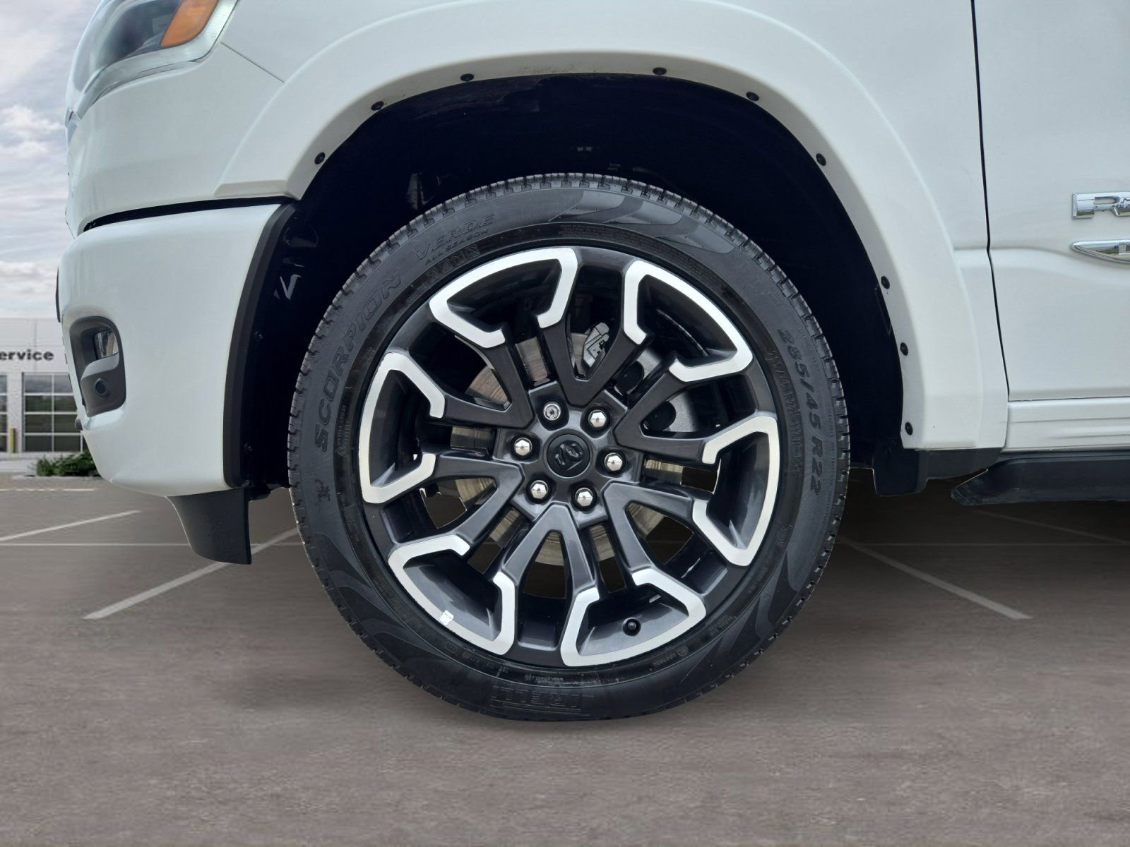 Used 2025 White Ram Limited image 10