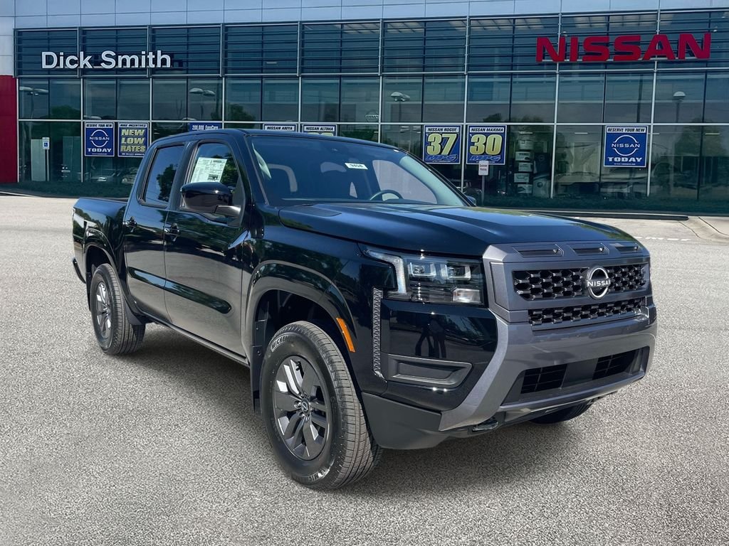 New 2026 Super Black Nissan Crew Cab SV image 1