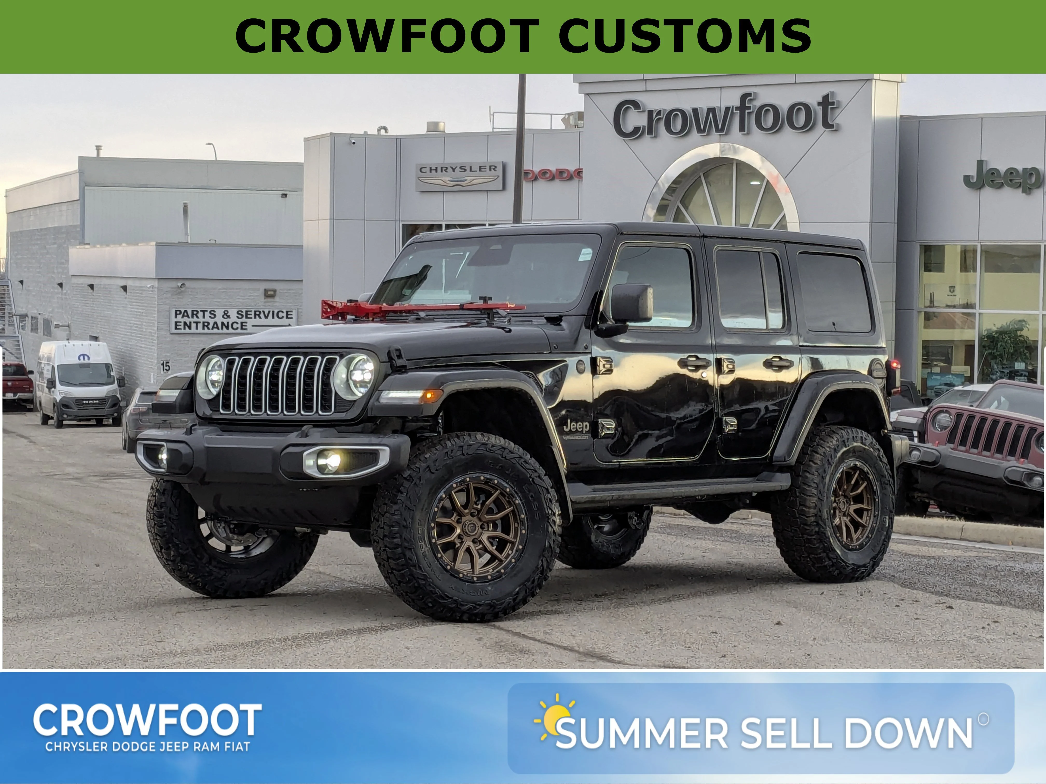 New 2026 Black Jeep Sahara - FUEL RIMS - AT TIRES - 3 LIFT & TONS MORE! image 1