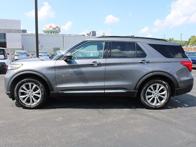 Used 2021 Gray Metallic Ford XLT image 7